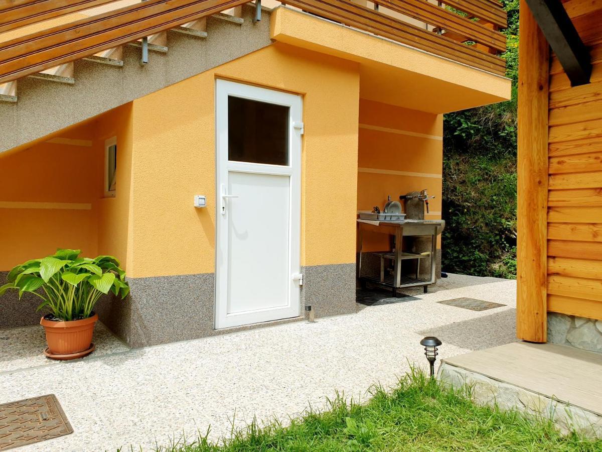 Apartment And Garden House Among The Mountains Podbrdo Extérieur photo