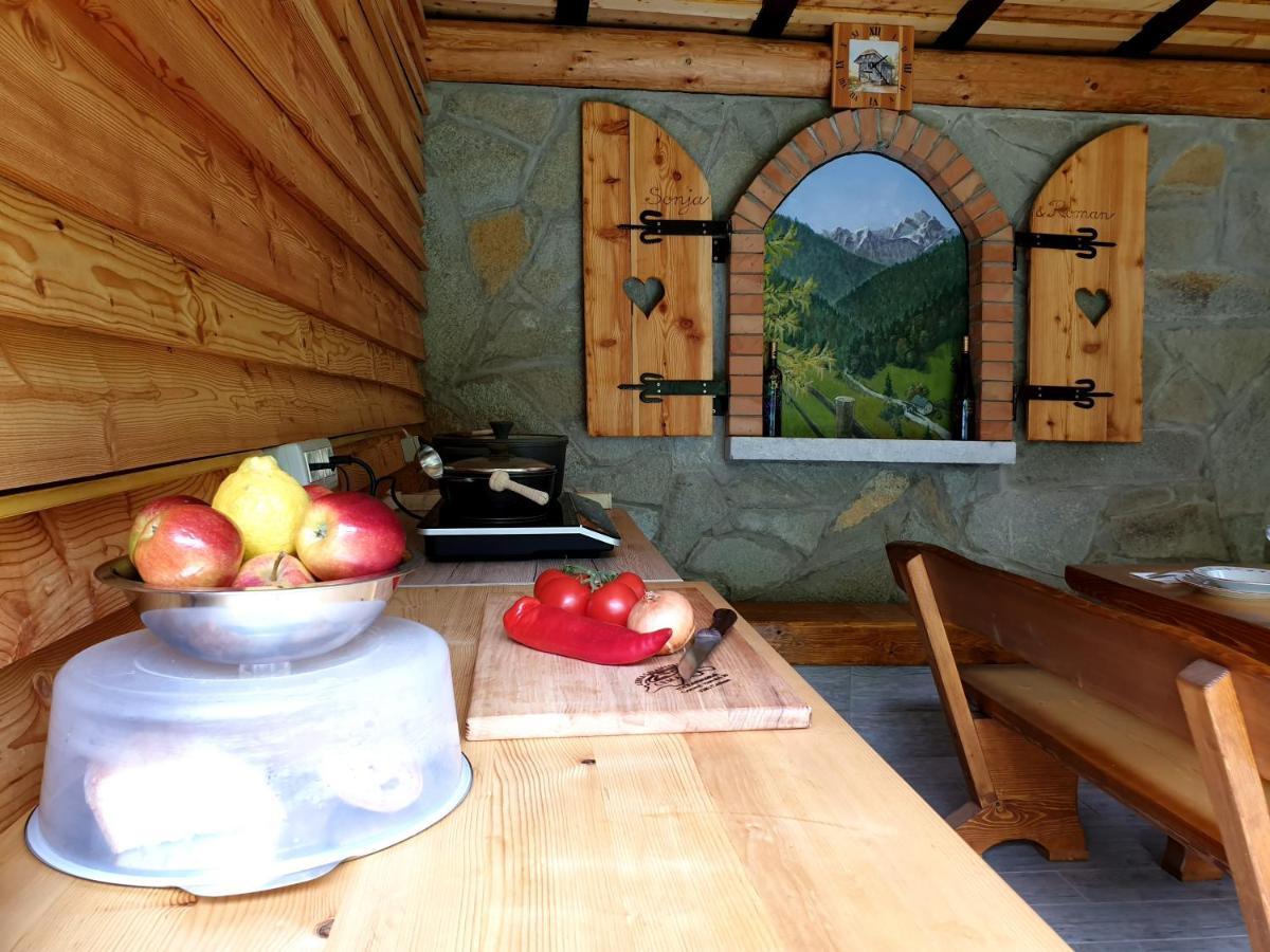 Apartment And Garden House Among The Mountains Podbrdo Extérieur photo