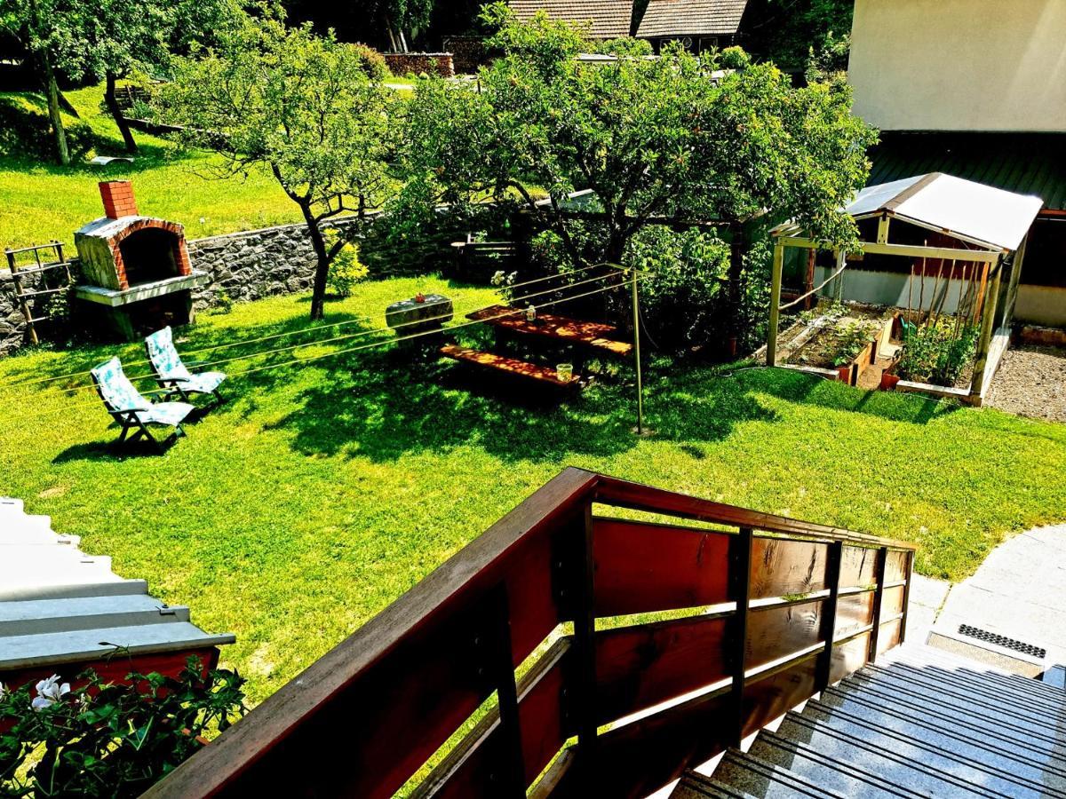 Apartment And Garden House Among The Mountains Podbrdo Extérieur photo