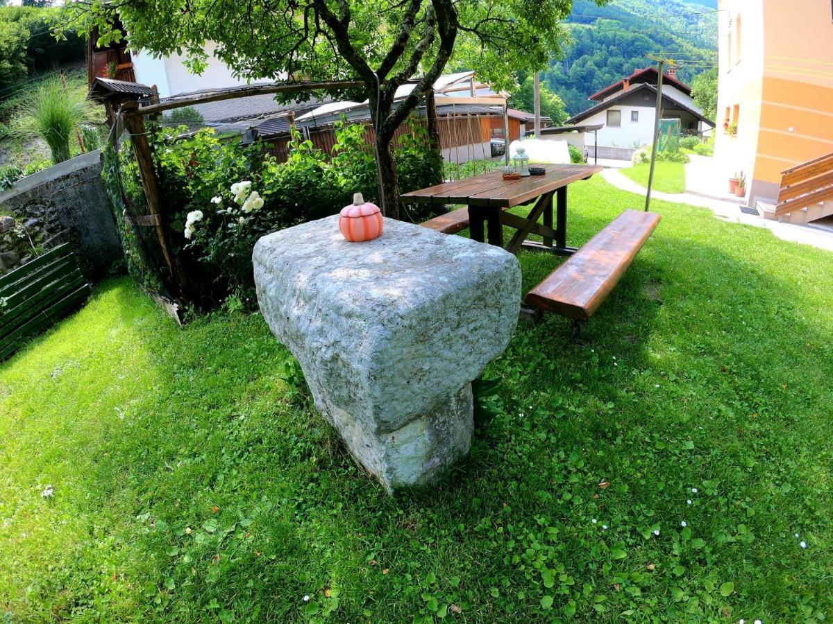 Apartment And Garden House Among The Mountains Podbrdo Extérieur photo