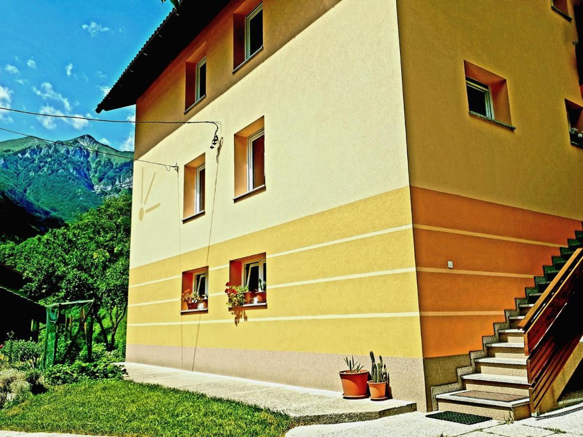 Apartment And Garden House Among The Mountains Podbrdo Extérieur photo